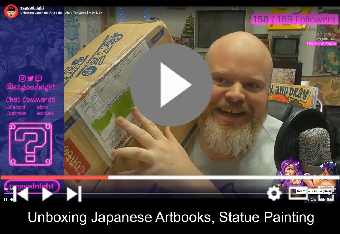 Unboxing Japanese Artbooks
