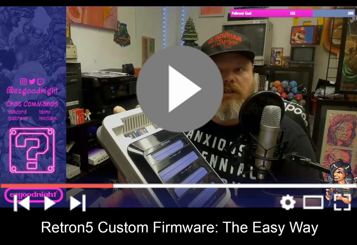 Retron 5 Custom Firmware: The Easy Way